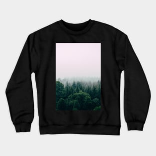 outdoor pines tree Crewneck Sweatshirt